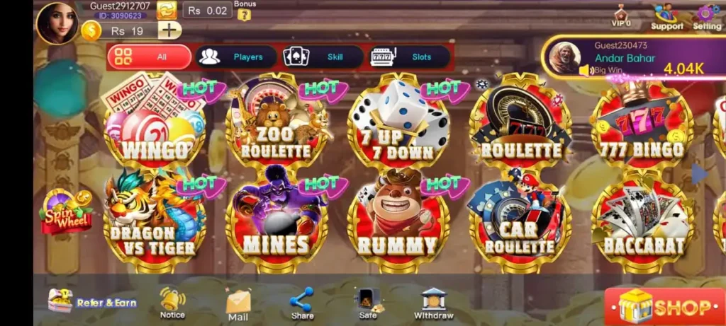 3Card PK Game